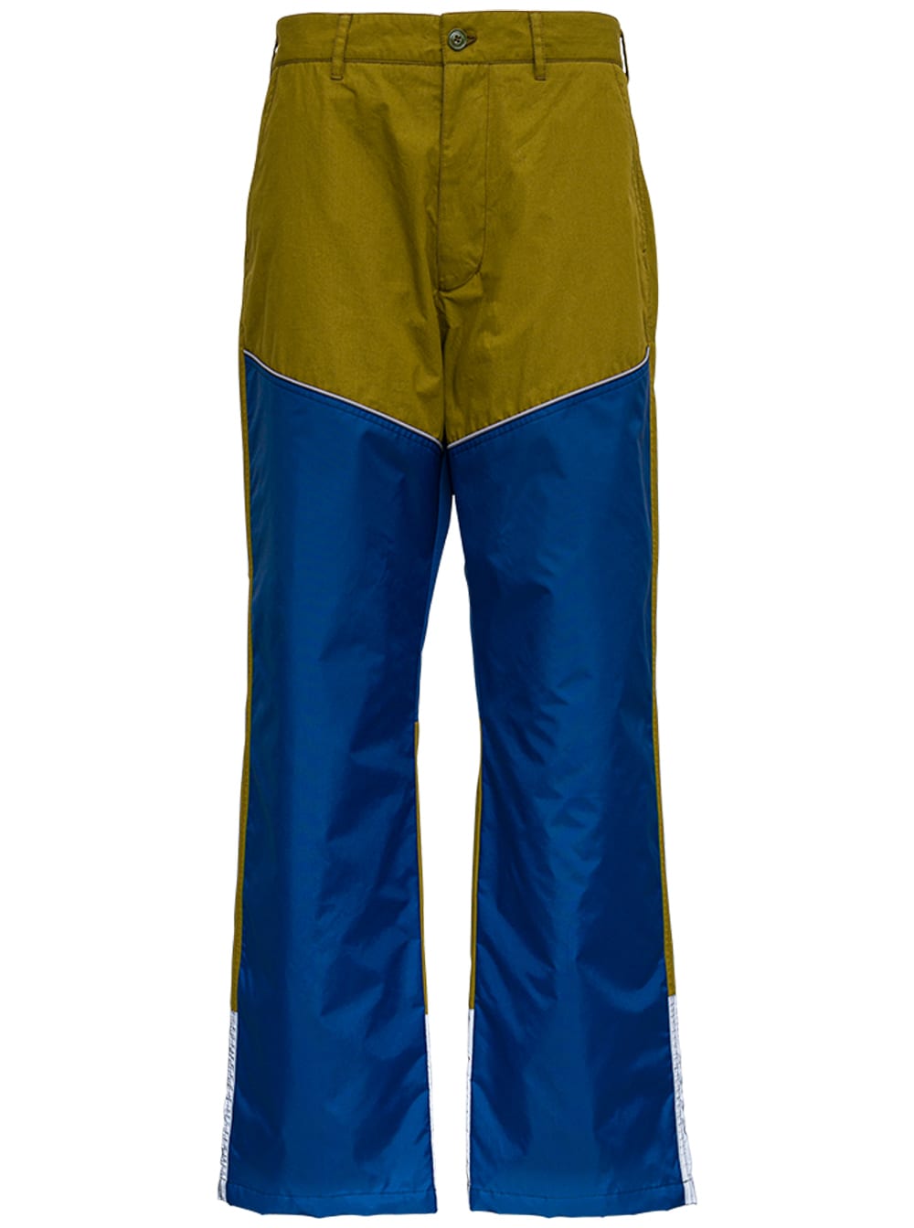 Moncler Genius Colroblock Trousers In Nylon And Cotton By 1952