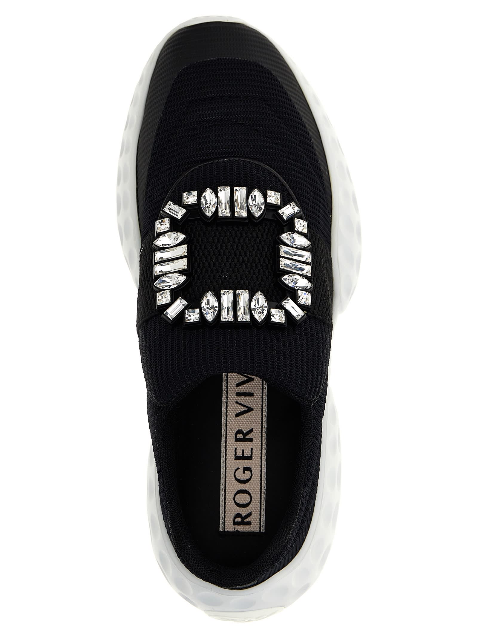 ROGER VIVIER VIV RUN LIGHT SNEAKERS
