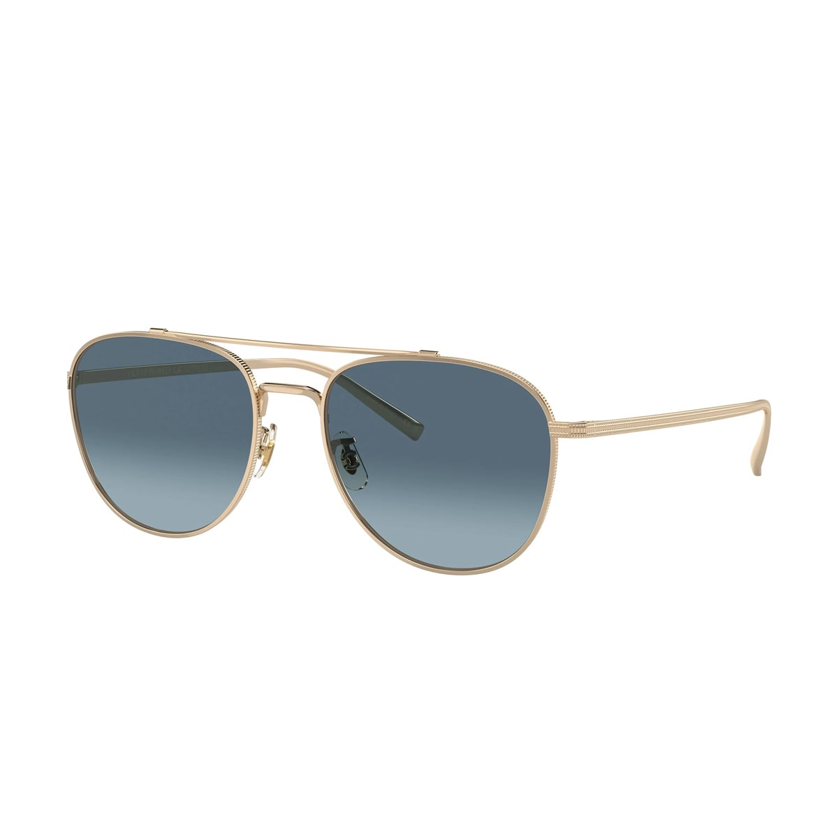 Shop Oliver Peoples Ov1335st - Rivetti 5035q8 Gold Sunglasses In Oro