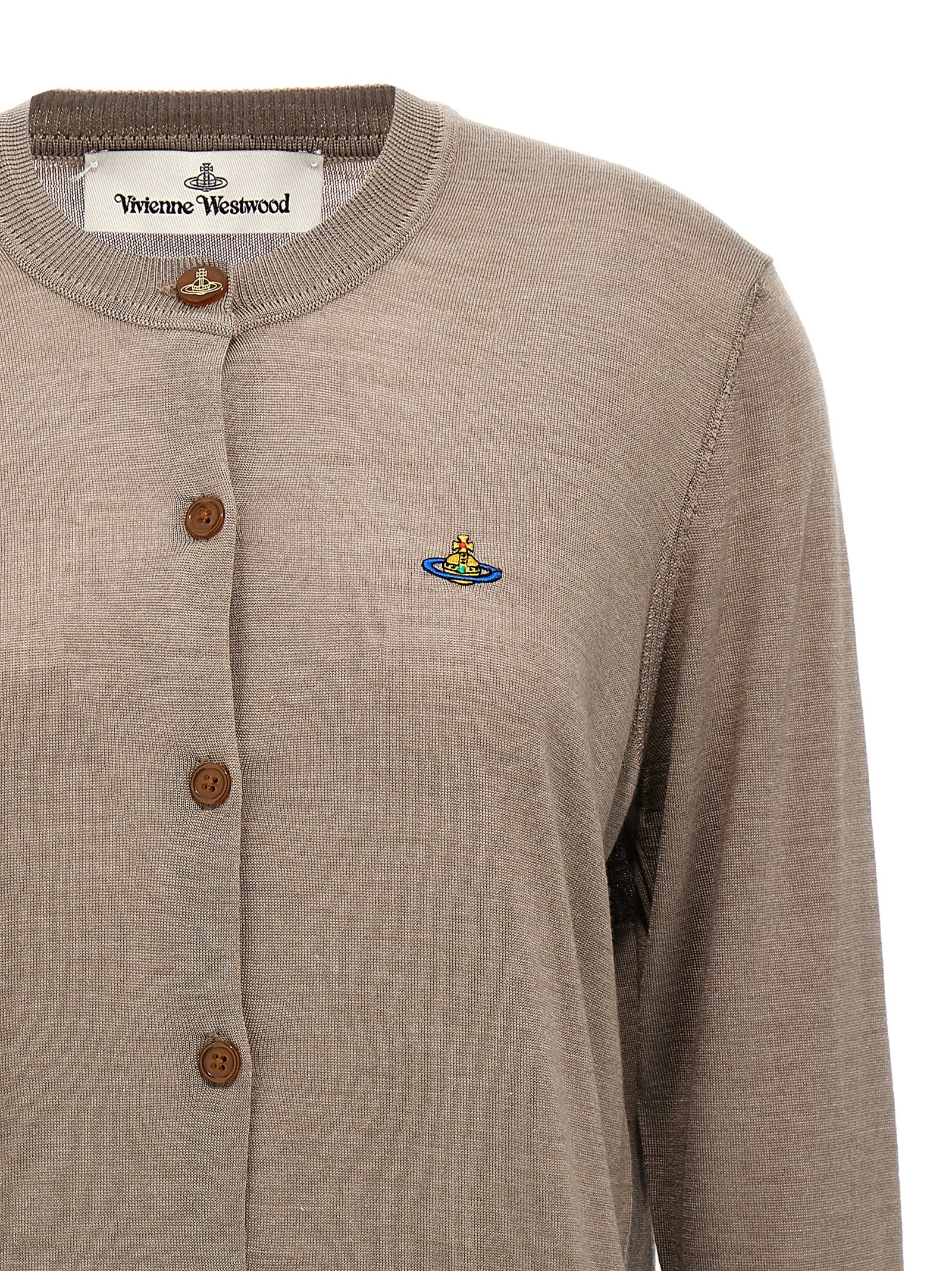 Vivienne Westwood Bea Sweaters And Cardigans Beige In Beige