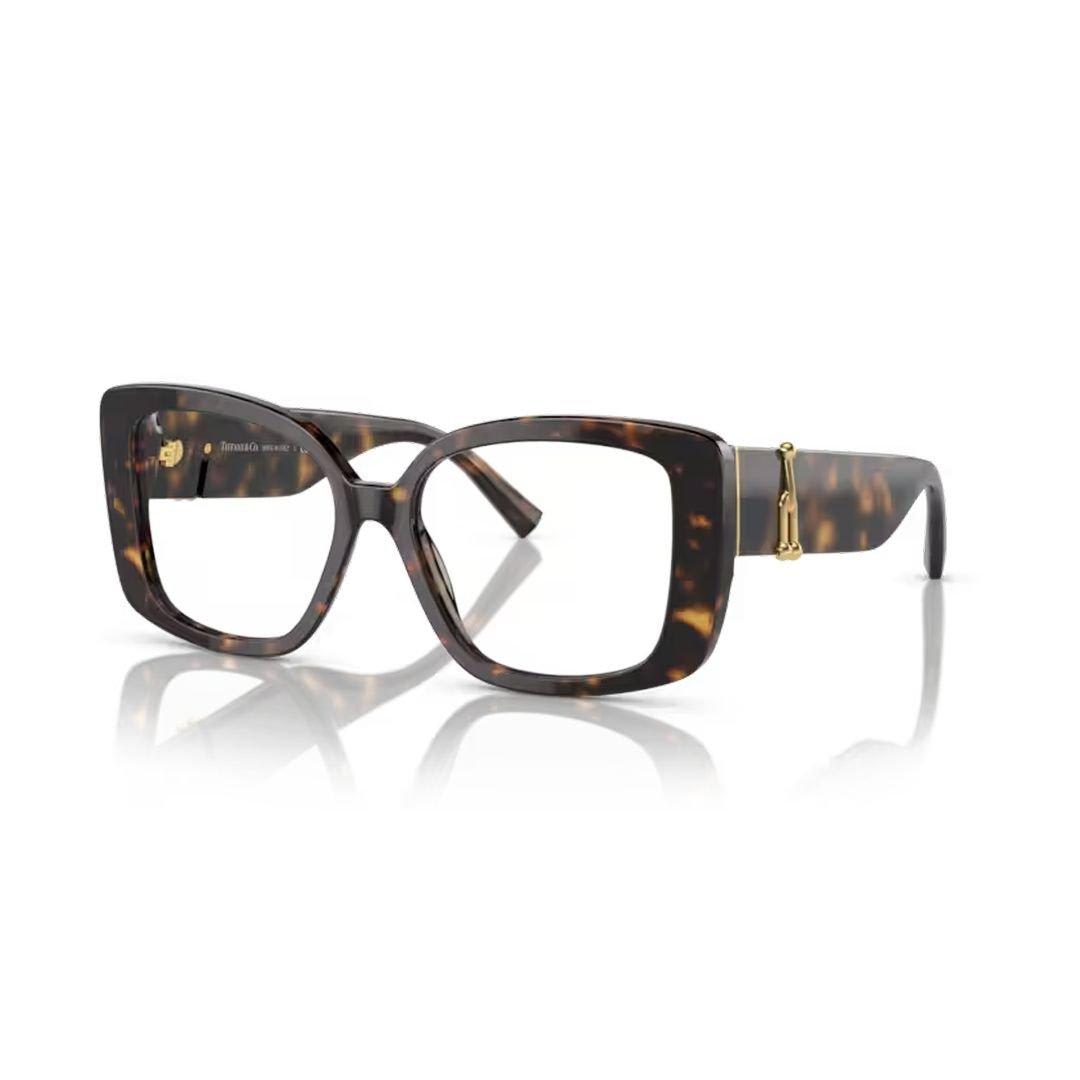 Shop Tiffany &amp; Co. Square Frame Glasses In 8015