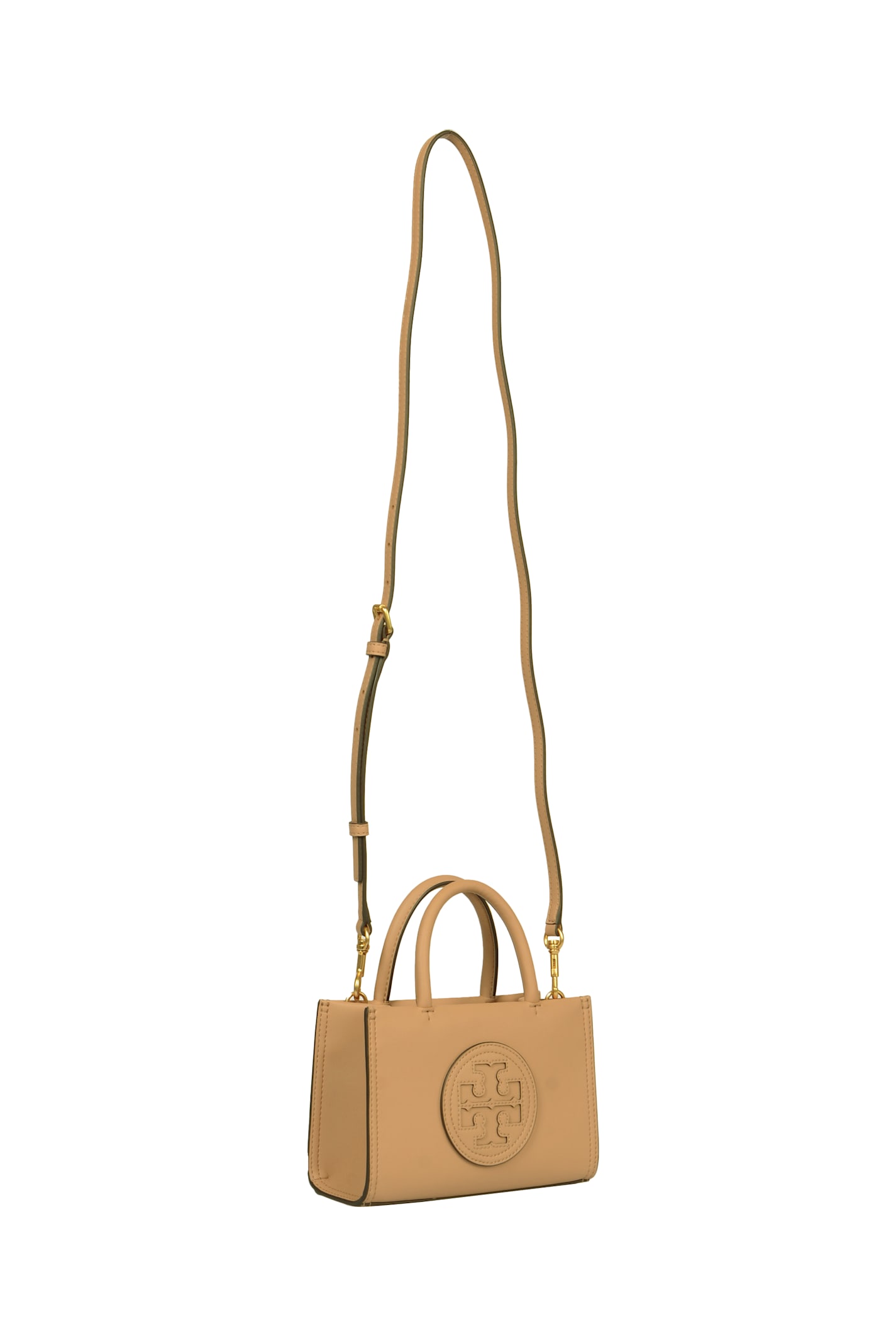 Shop Tory Burch Ella Bio Mini Tote In Light Sand