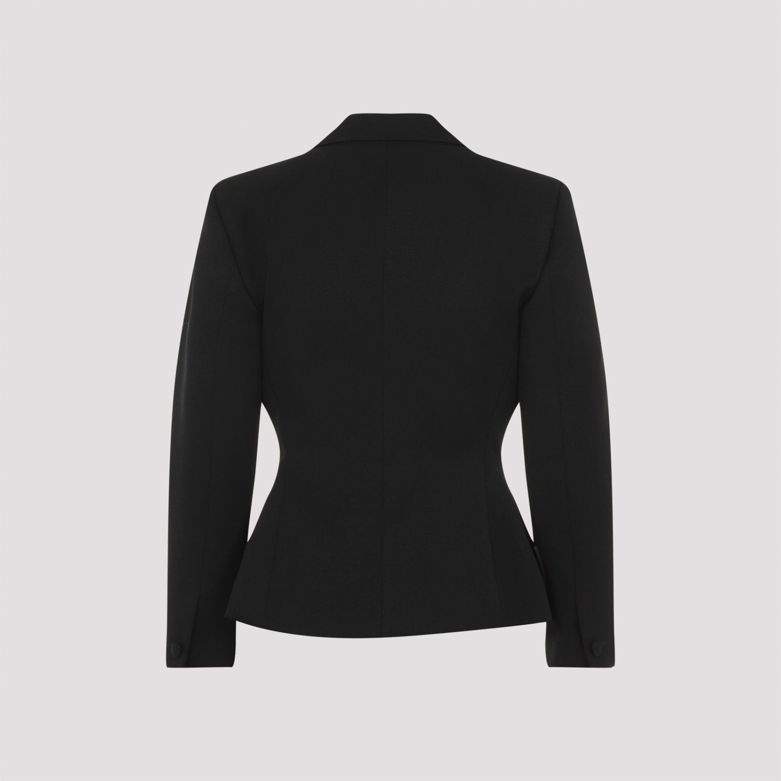 Shop Givenchy Structured Jacket In Black