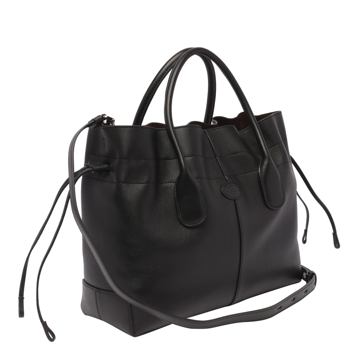 Shop Tod's Di Bag Small Handbag In Black