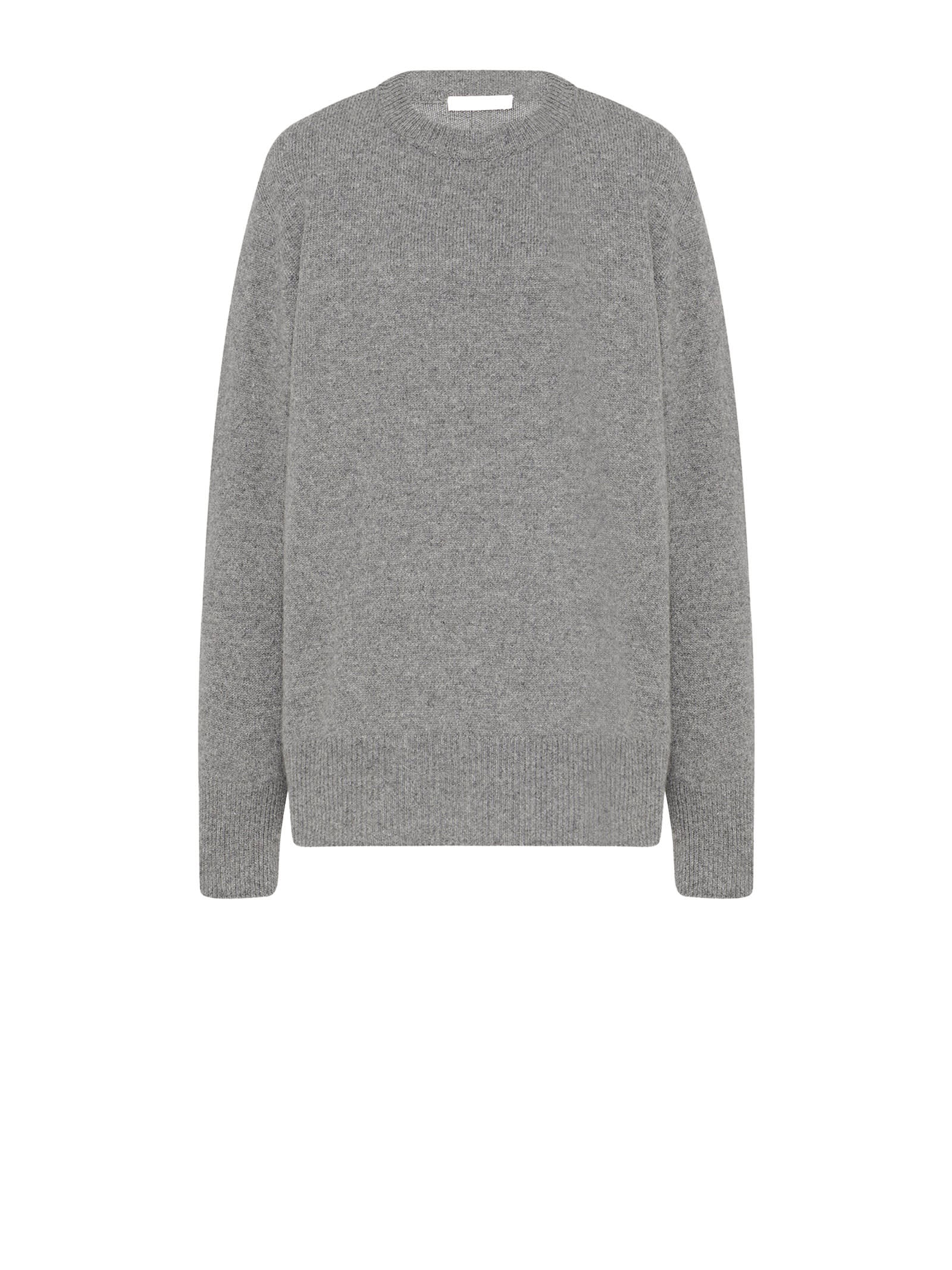 The Row Sibem Wool And Cashmere Top In Gray