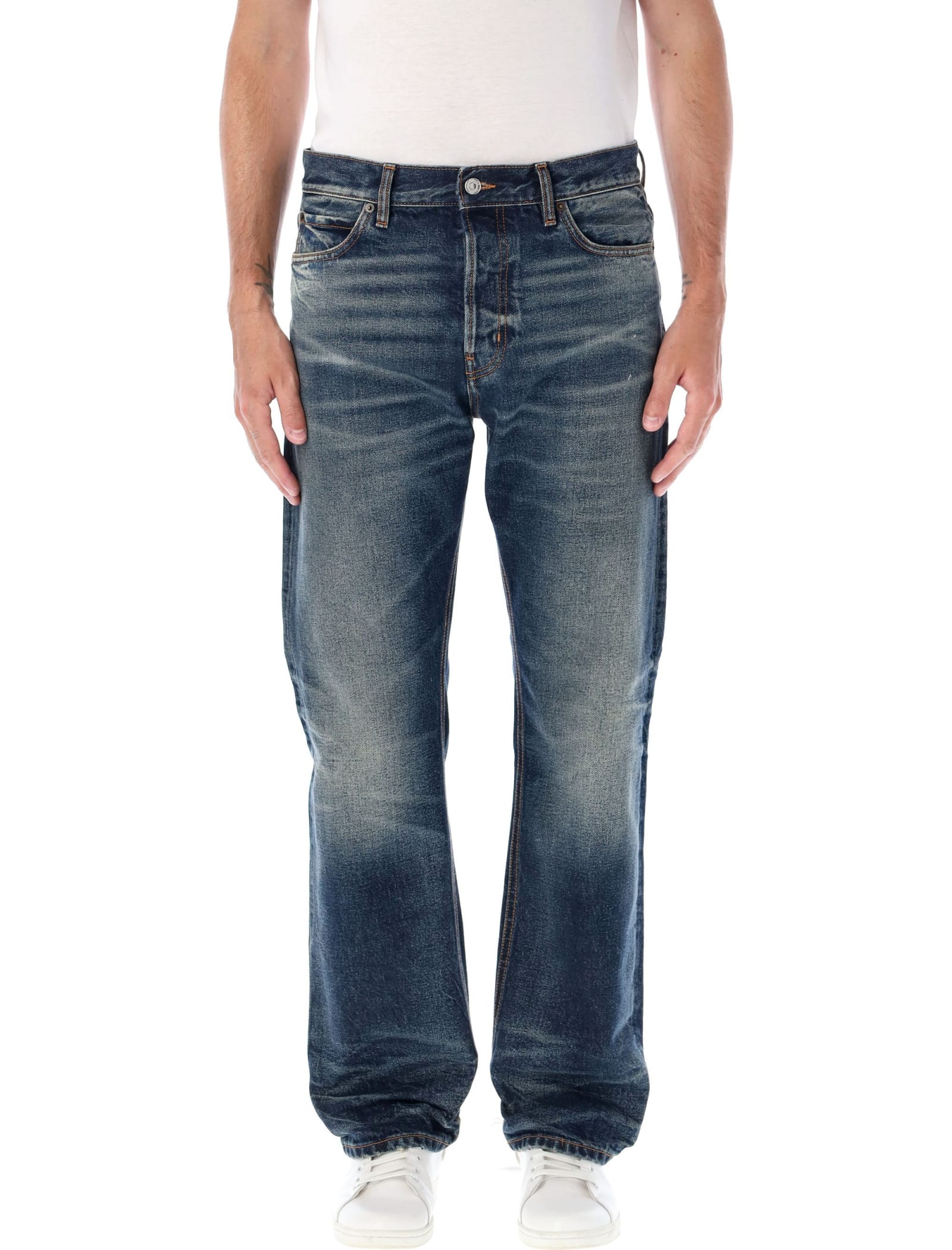 Shop Haikure Blake Jeans In Vin. Blue