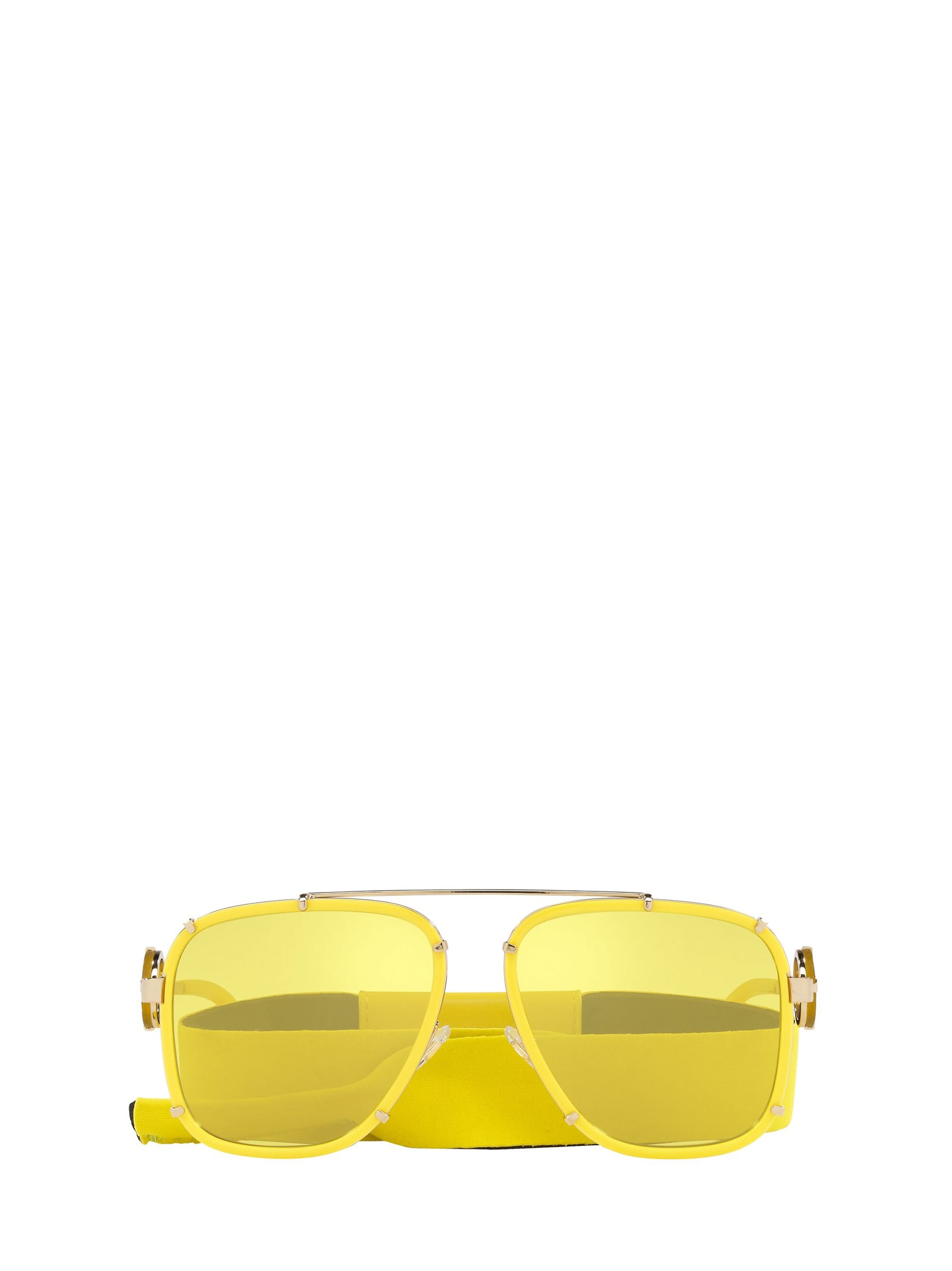 Versace Eyewear Versace Ve2233 Yellow Sunglasses