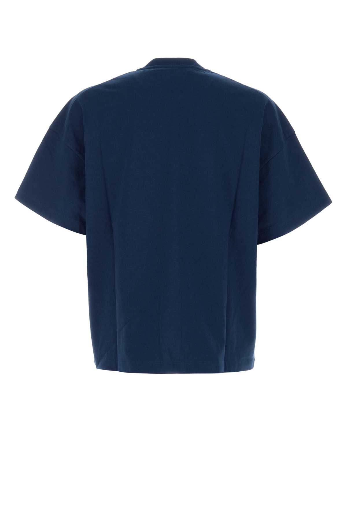 Jil Sander Crew Neck T-shirt With Short Sleeves In Blue