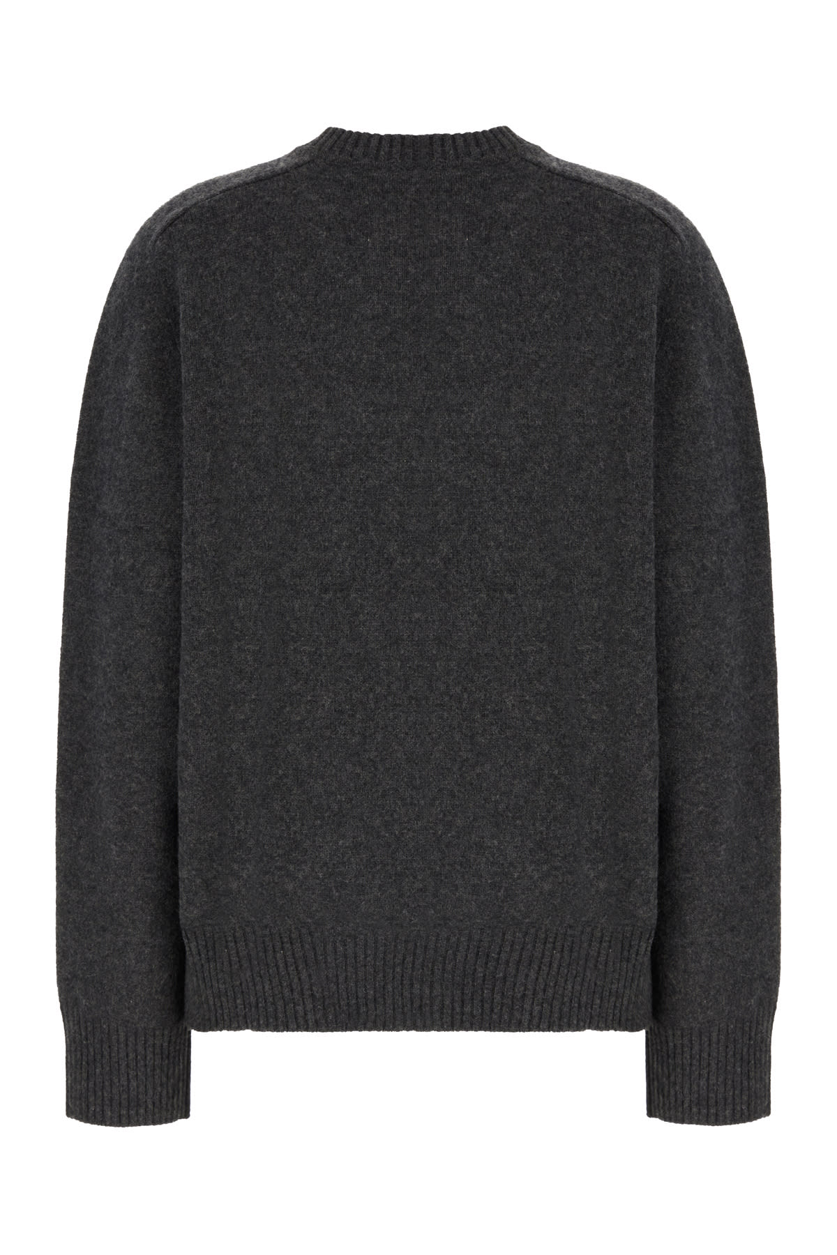 LOULOU STUDIO CHARCOAL CASHMERE BALTRA SWEATER