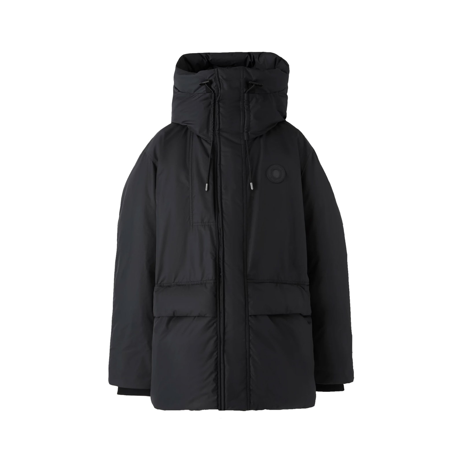 Burberry Logo Graphic Hooded Parka