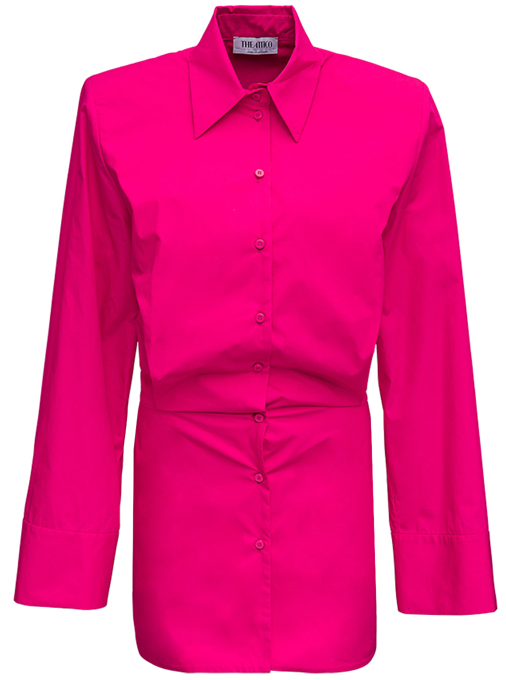 The Attico Pink Margot Cotton Dress