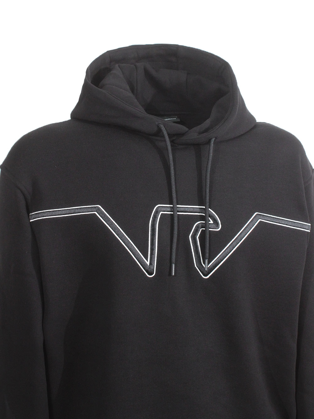 Shop Emporio Armani Sweatshirt In Black