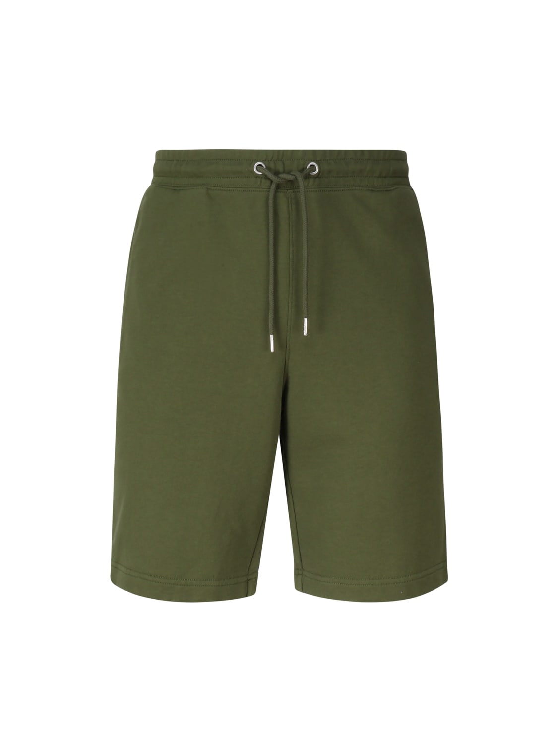 Shop Sun 68 Bermuda Sweatpants In Military Green