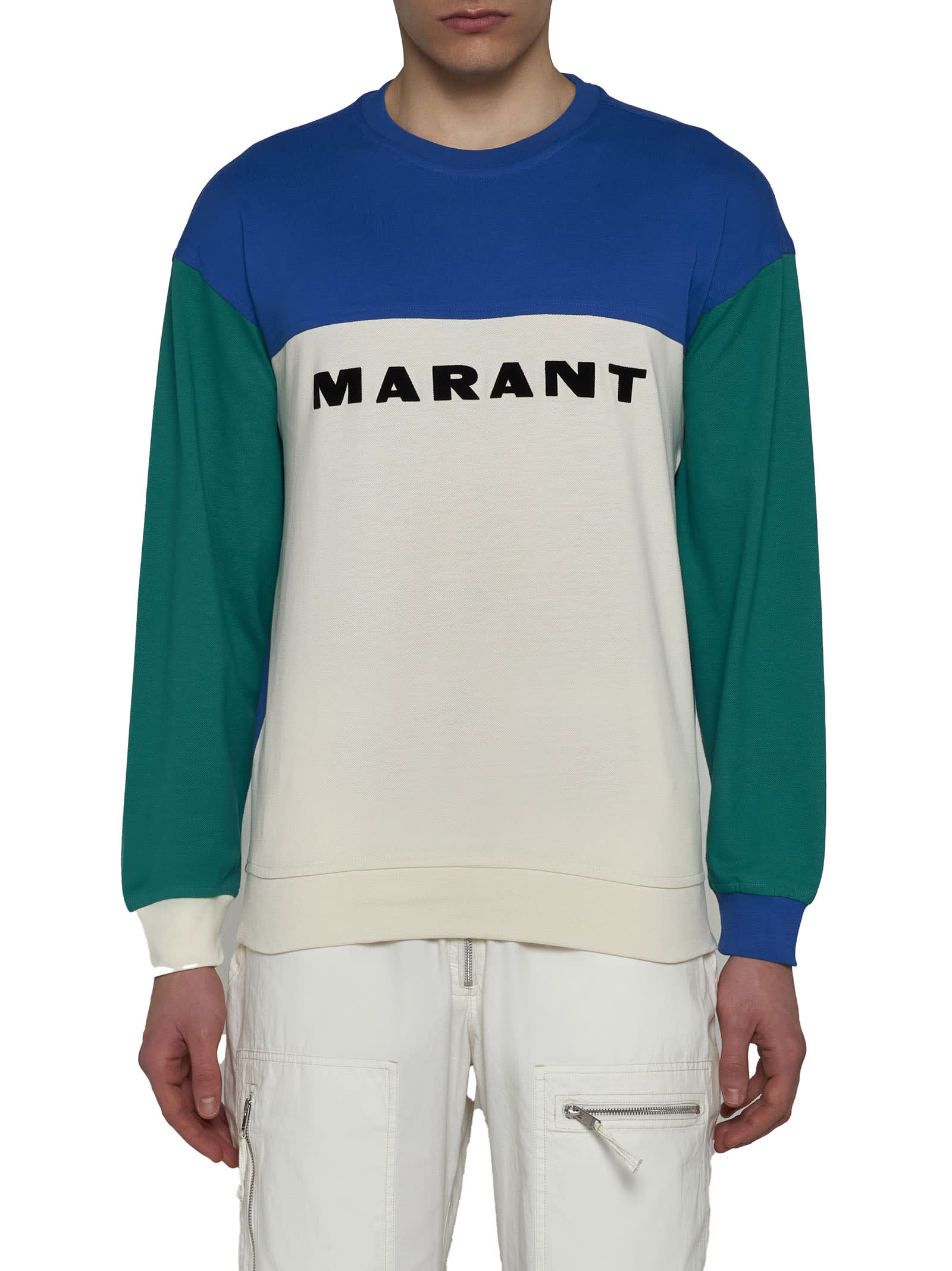 Shop Isabel Marant Sweater In Emerald