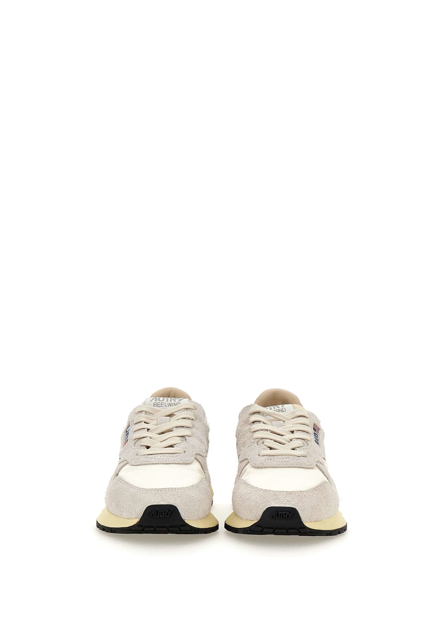 Shop Autry Wwlw Nc04sneakers In White-grey