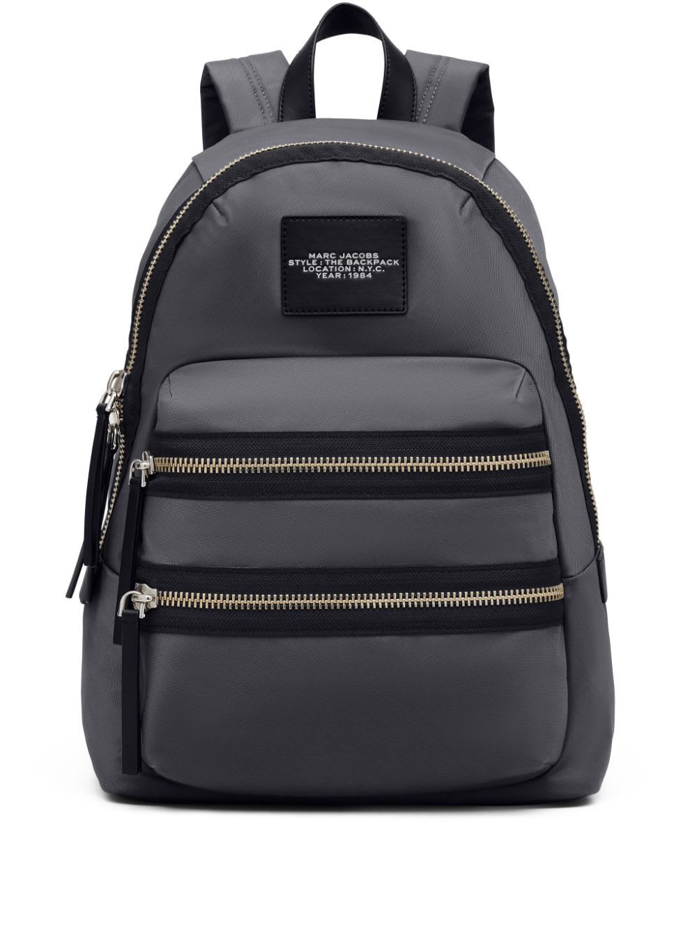 Shop Marc Jacobs The Large Backpack In Dark Shadow