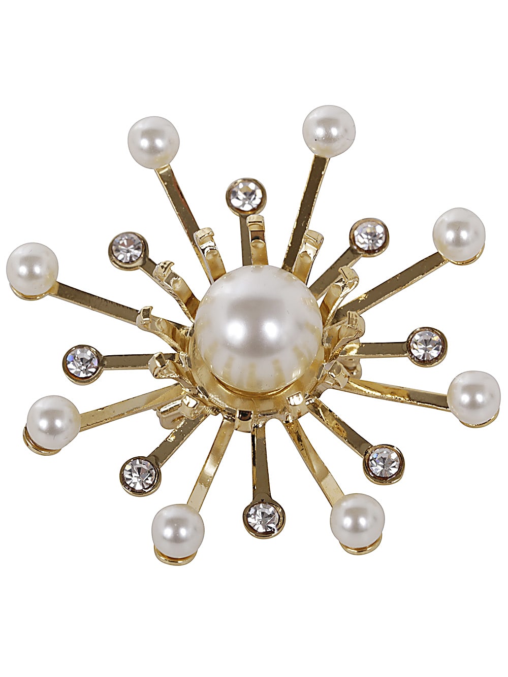 Kiku Brooch Pearl