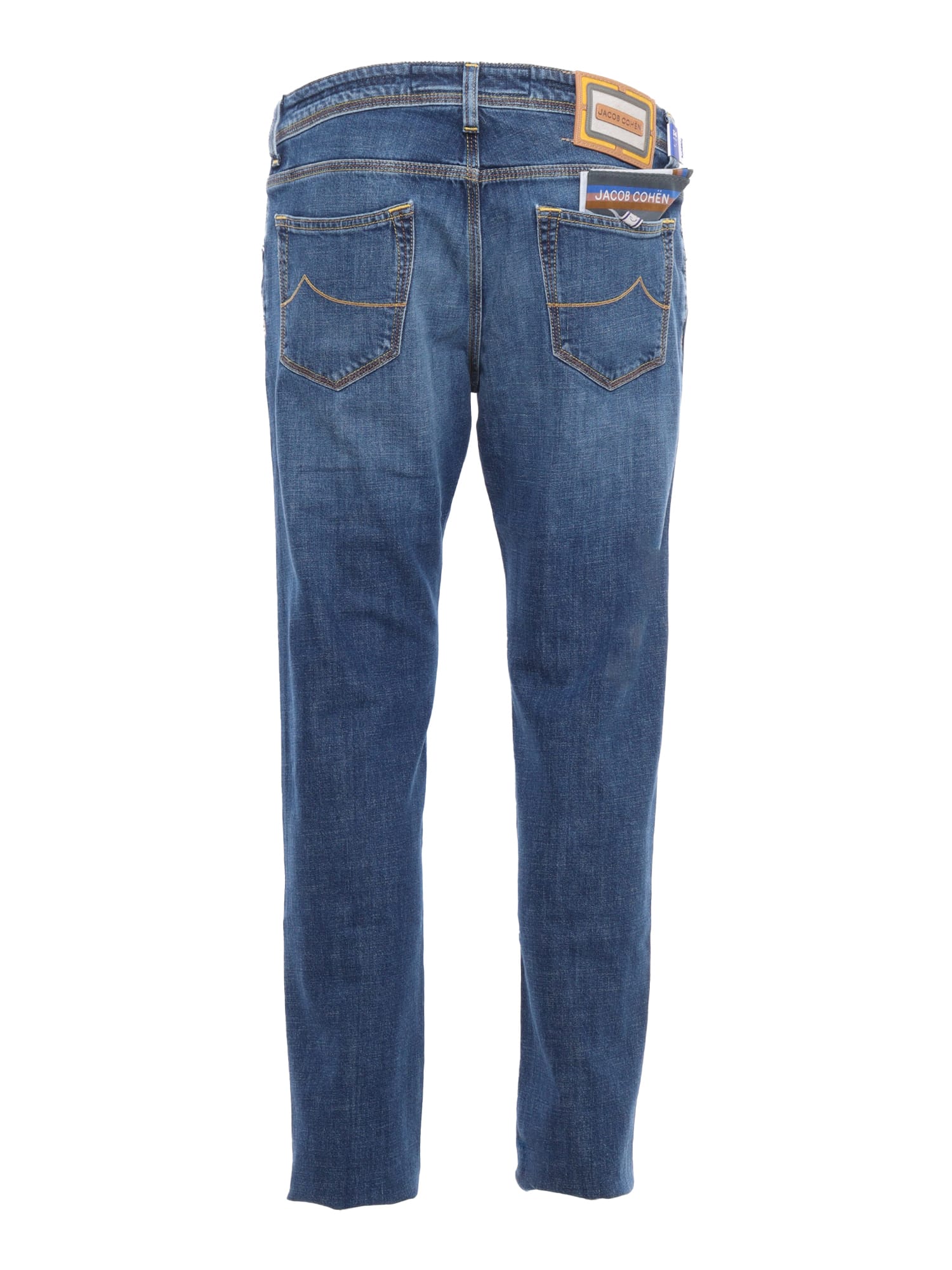 Shop Jacob Cohen Blue Jeans In Multicolor