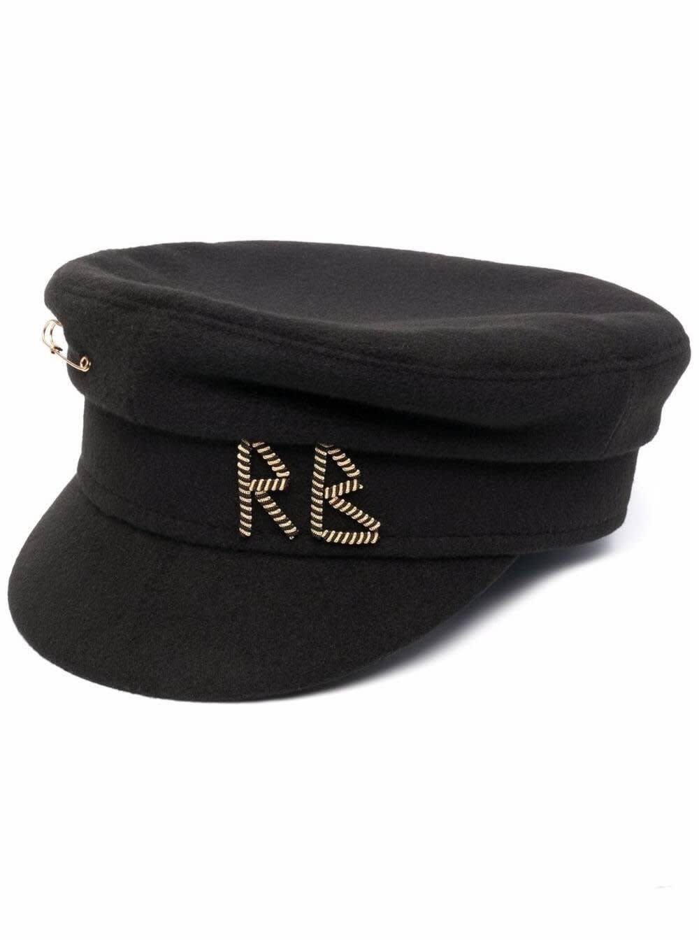 Ruslan Baginskiy Baker Boy Wool Hat With Logo