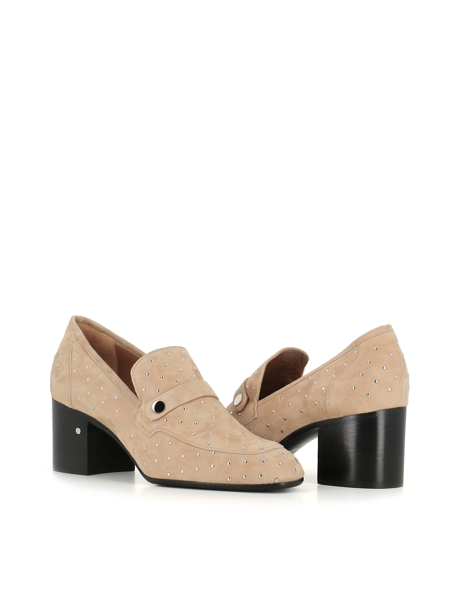 Shop Laurence Dacade Loafer Tracy In Beige