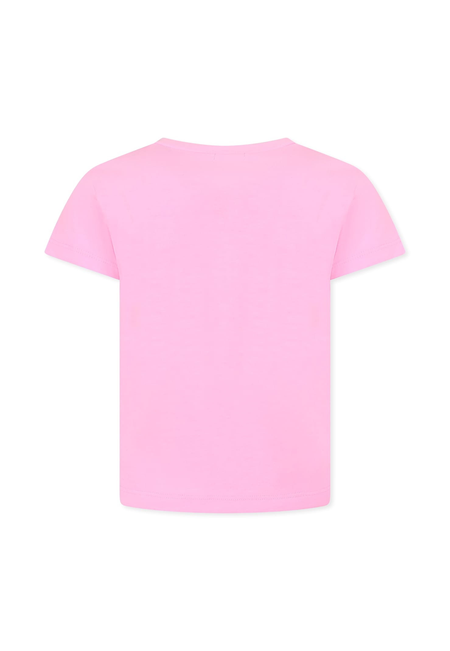 Billieblush Pink T-shirt For Girl With Writing