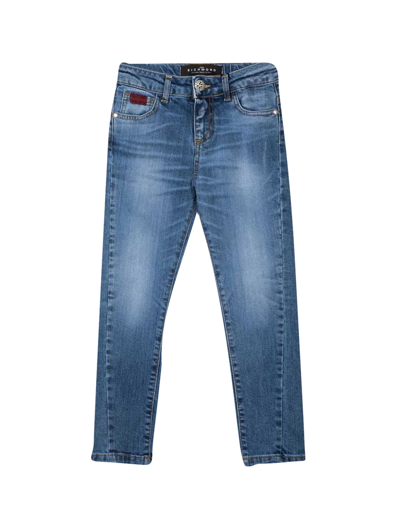 Richmond Straight Jeans With Print