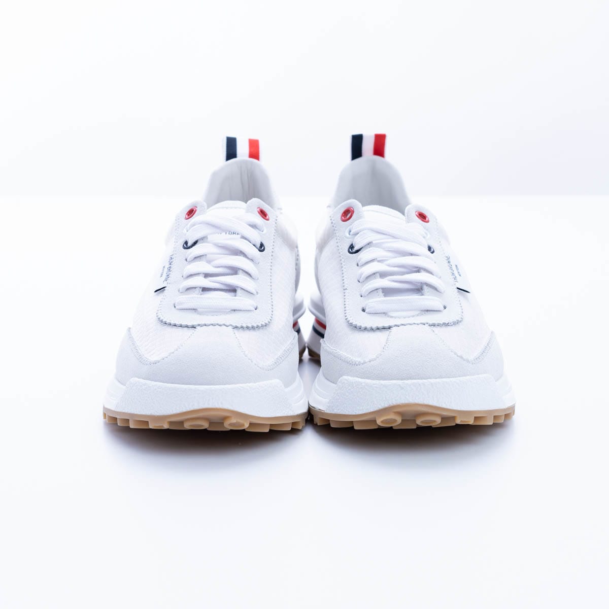 Thom Browne Tec Runner Trainer In White