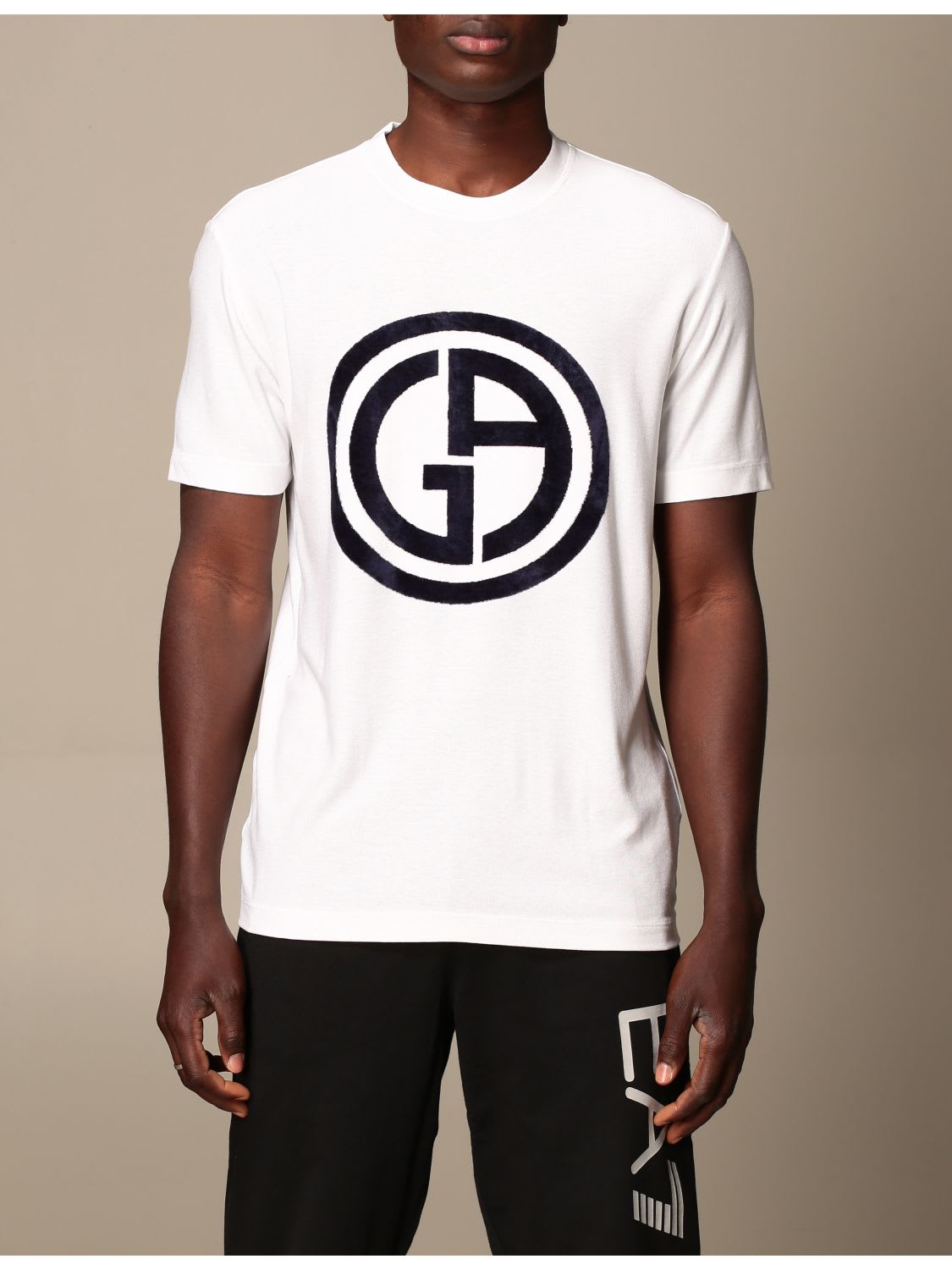 Giorgio Armani T-shirt Giorgio Armani Cotton T-shirt With Logo