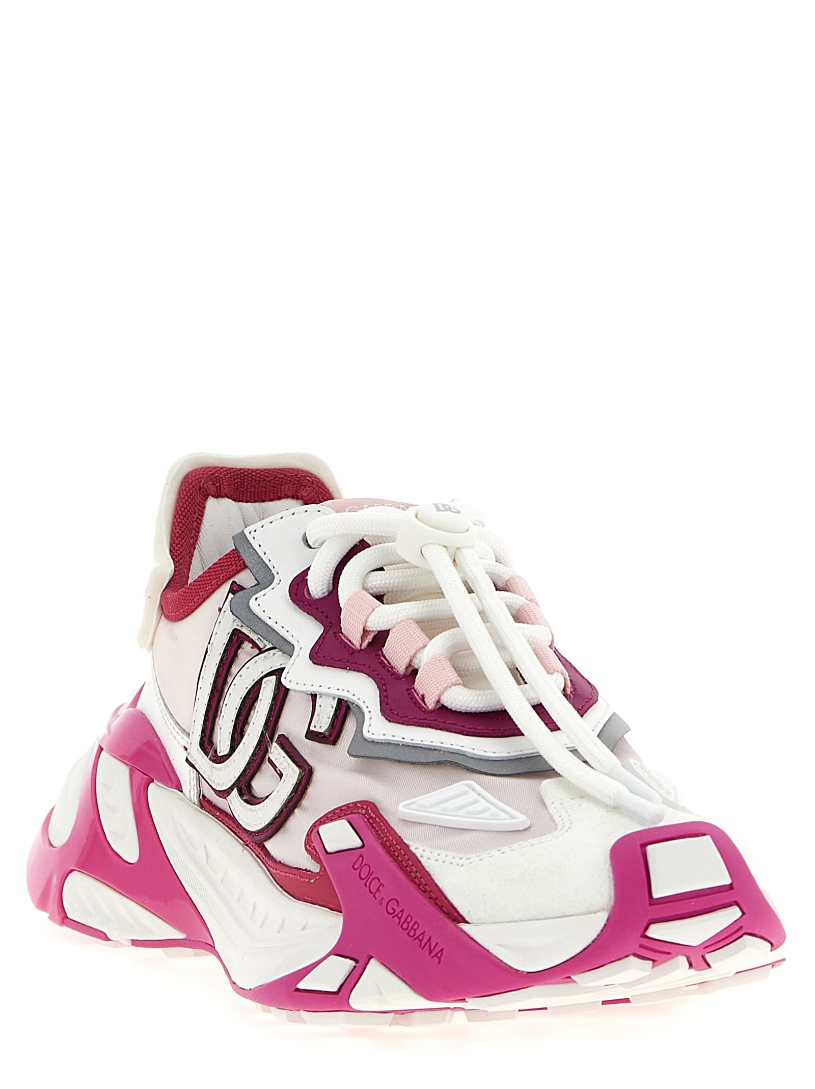 Dolce & Gabbana Sneakers  Woman Color Fuchsia In Multi