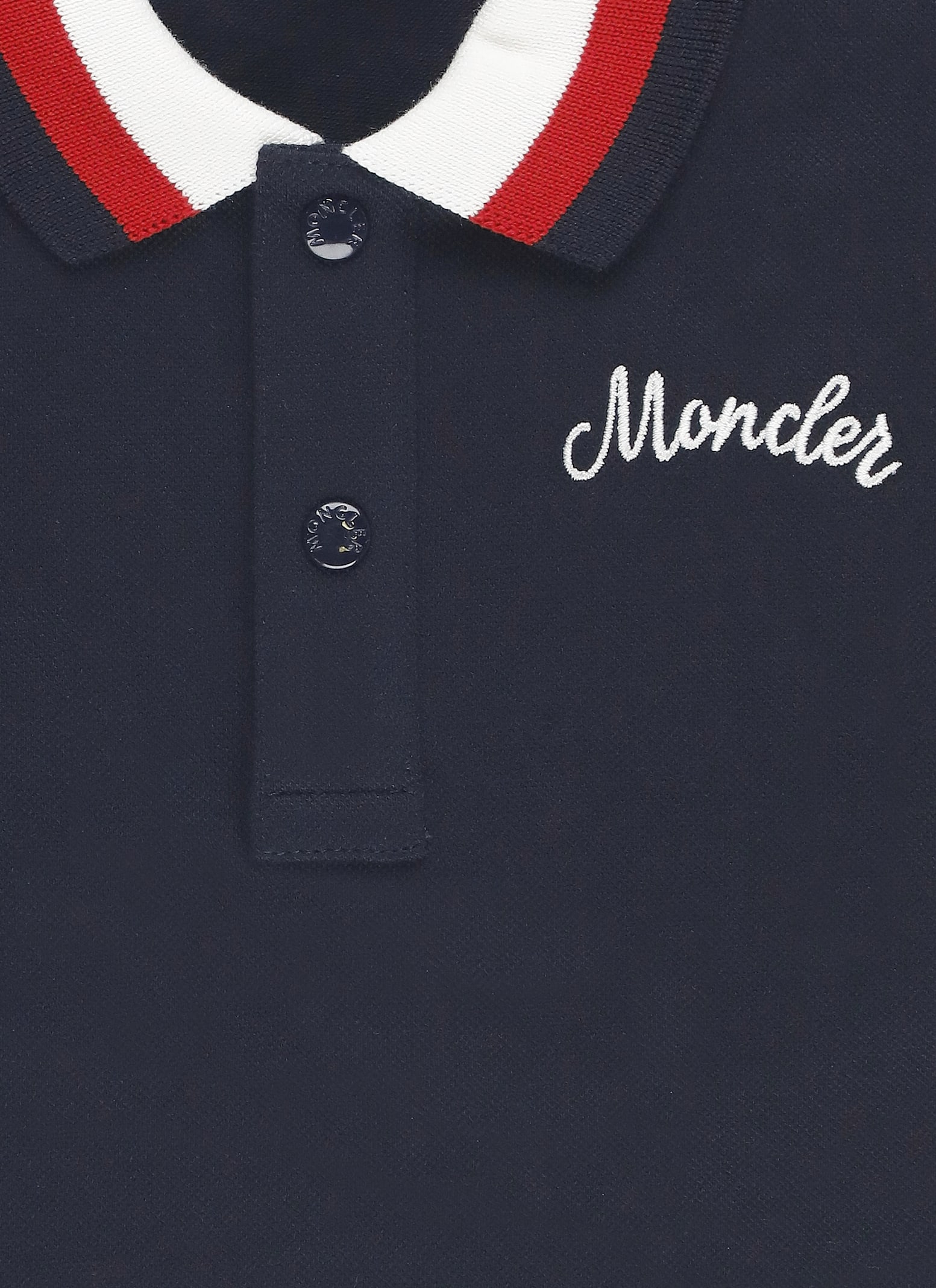 Moncler Logoed Shirt In Blue