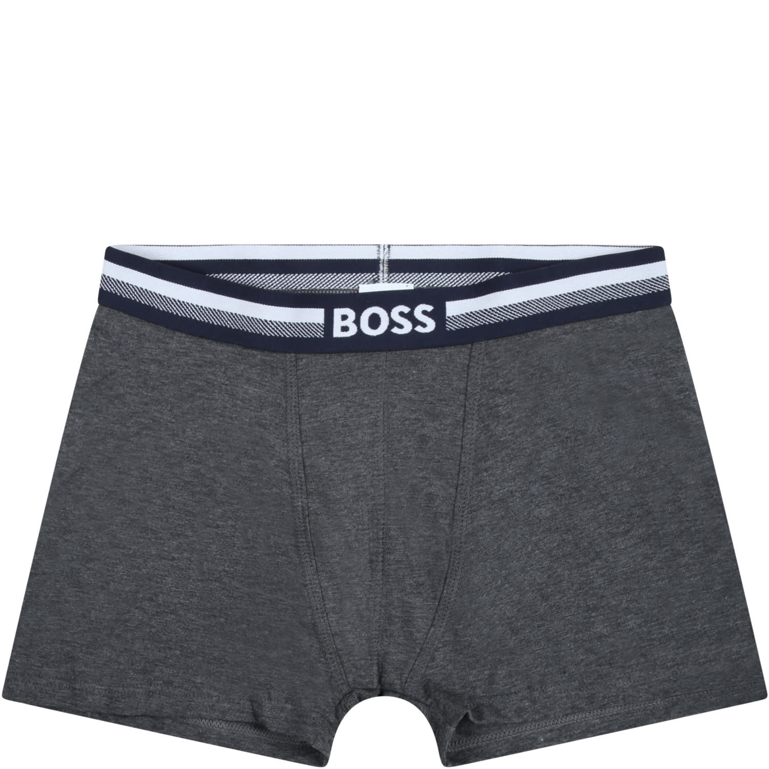 Hugo Boss Multicolor Set For Boy With White Logo In Light Blue