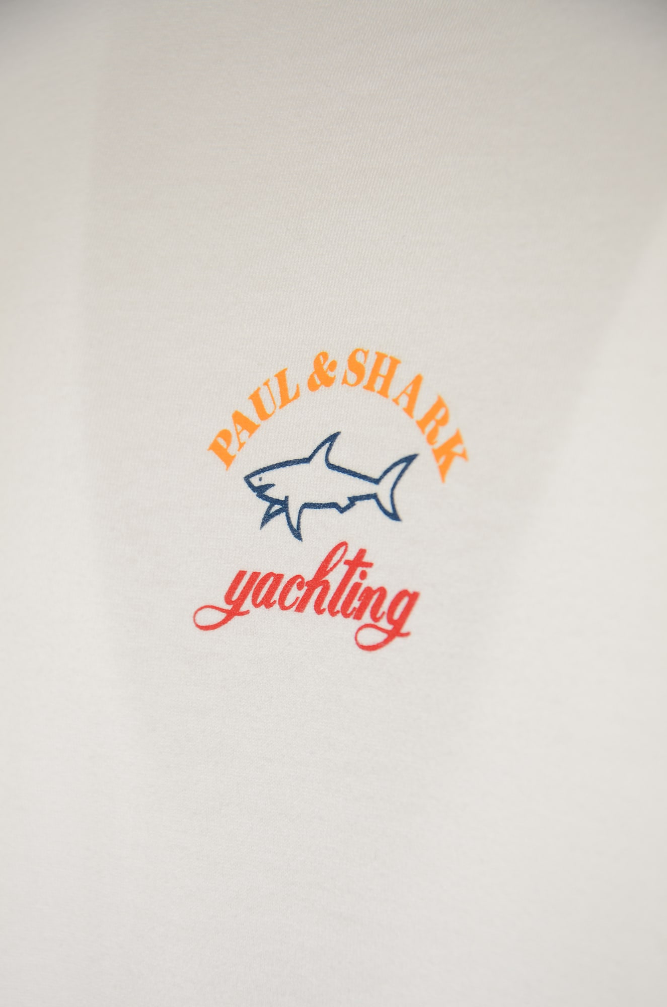 Shop Paul&amp;shark Logo Print T-shirt In White