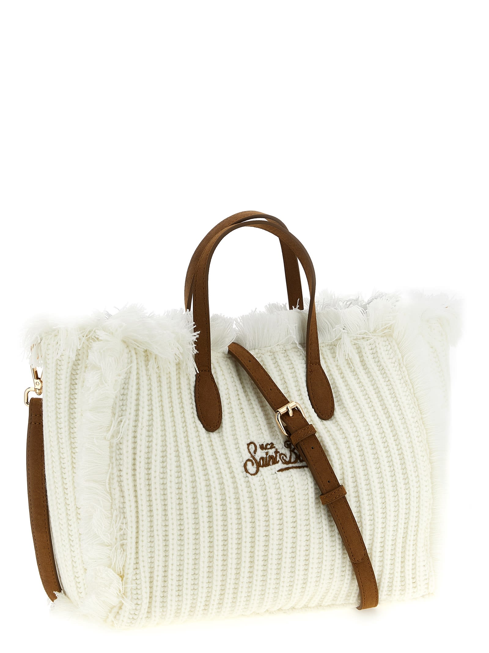 Mc2 Saint Barth Colette Handbag In White