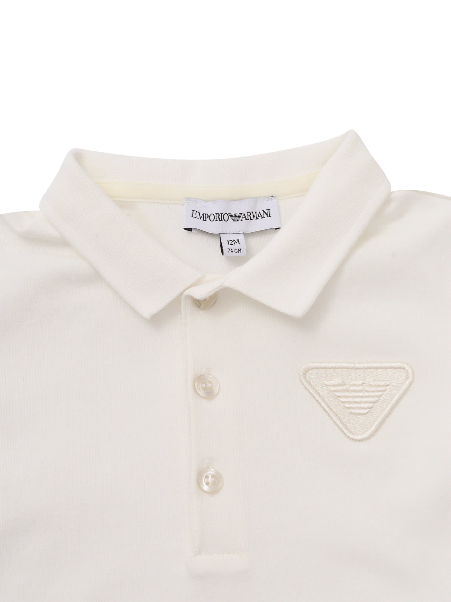 Emporio Armani Polo Shirt In White