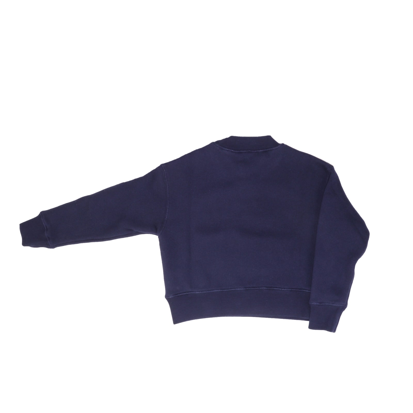 Shop Palm Angels Cotton Sweatshirt In Blue