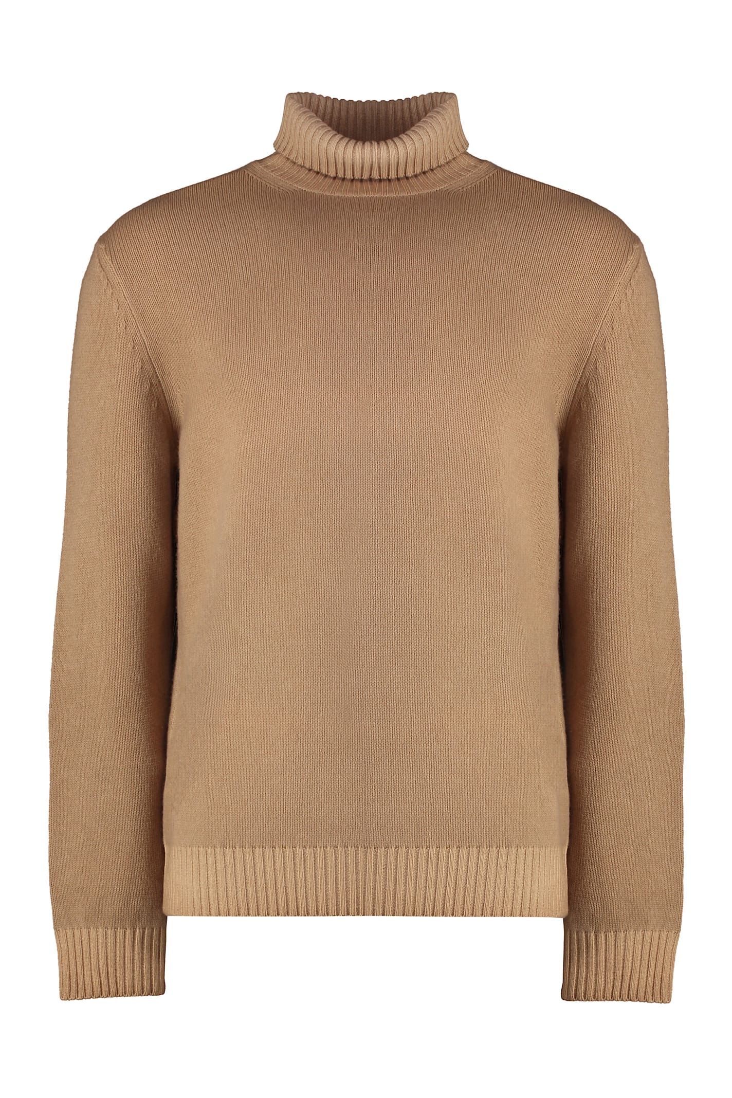 Virgin Wool Turtleneck Sweater