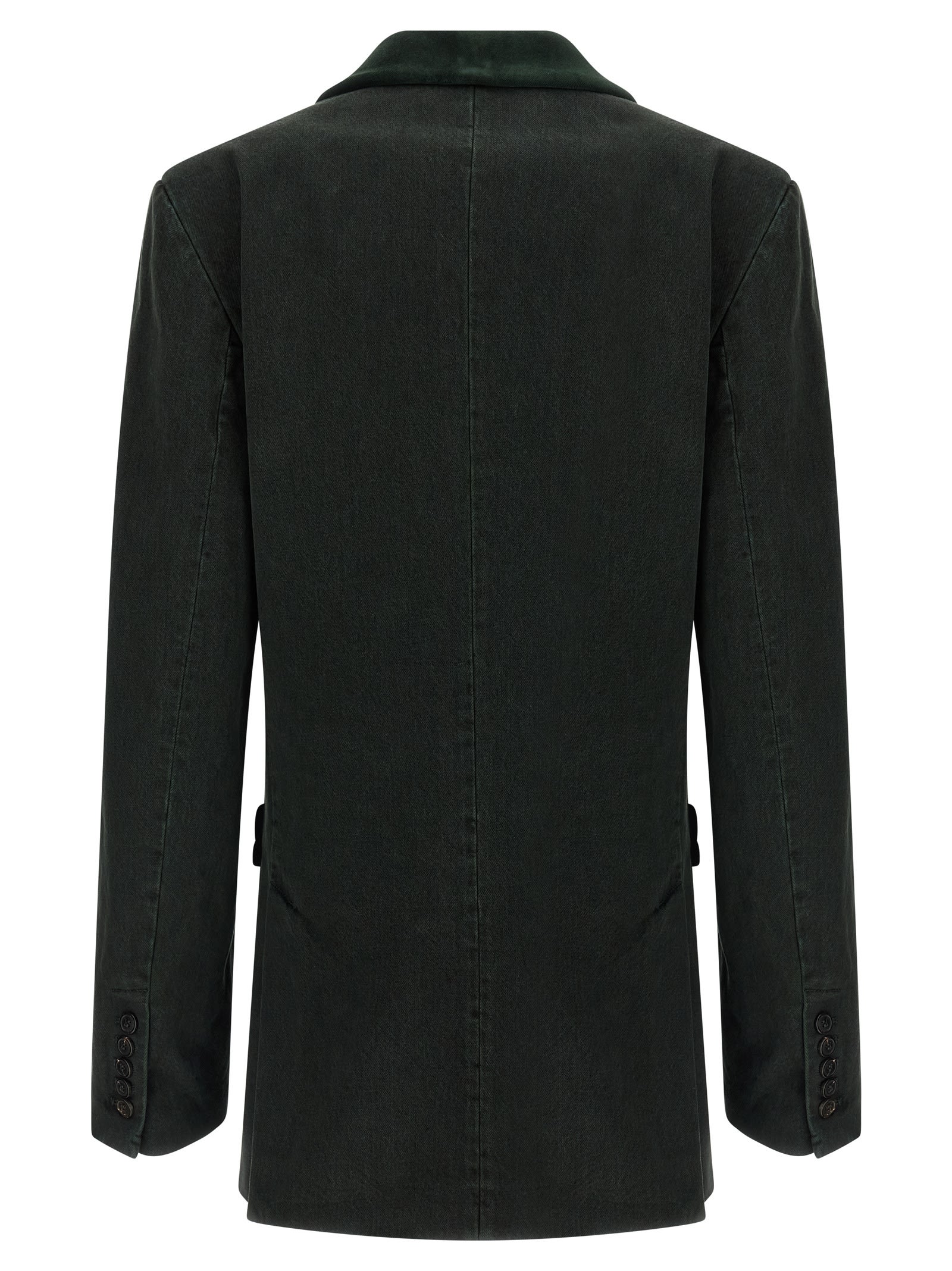 Dries Van Noten Befya Blazer In Green