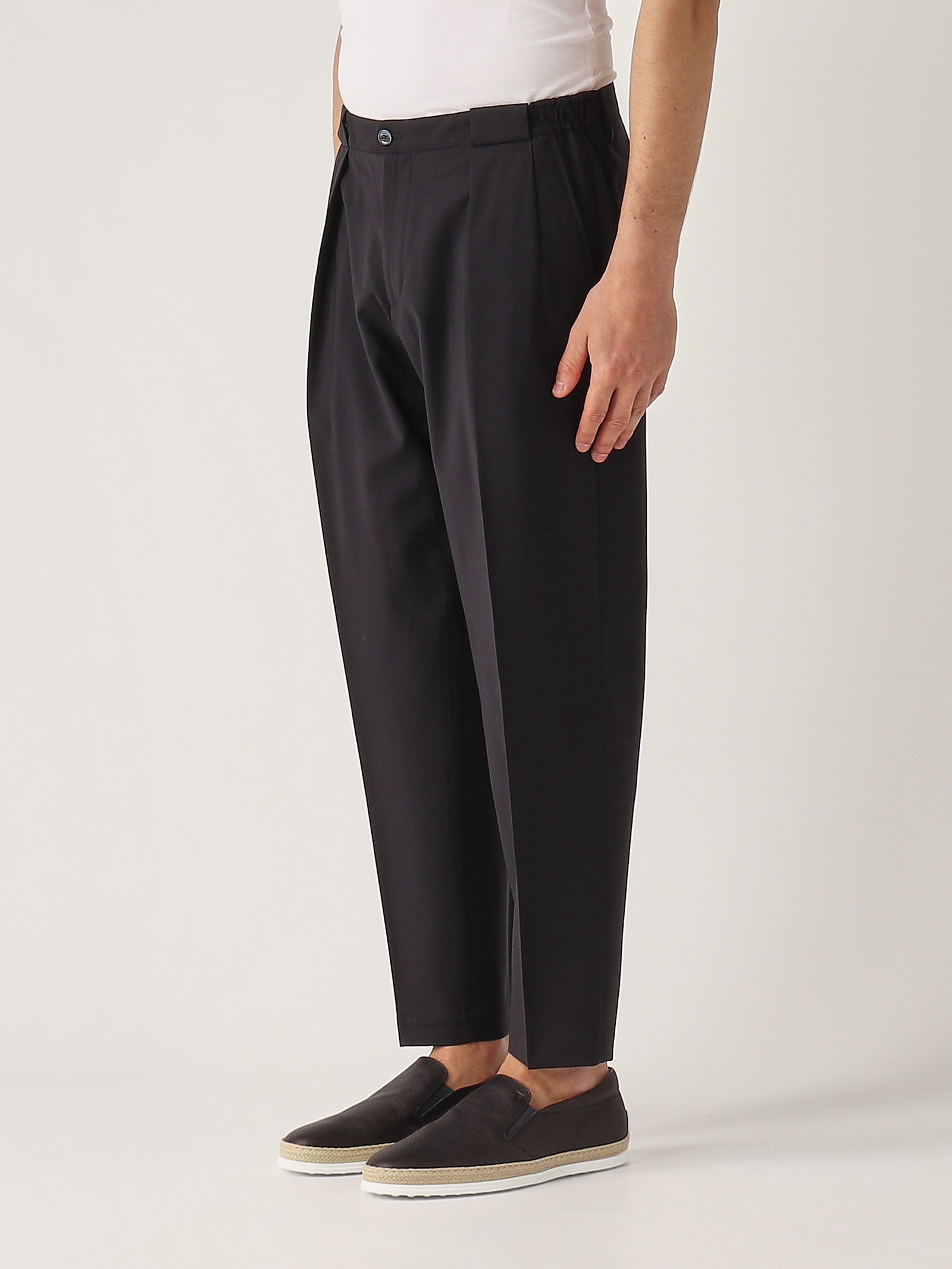 Briglia 1949 Pant Ventre Piatto Velluto In Blue