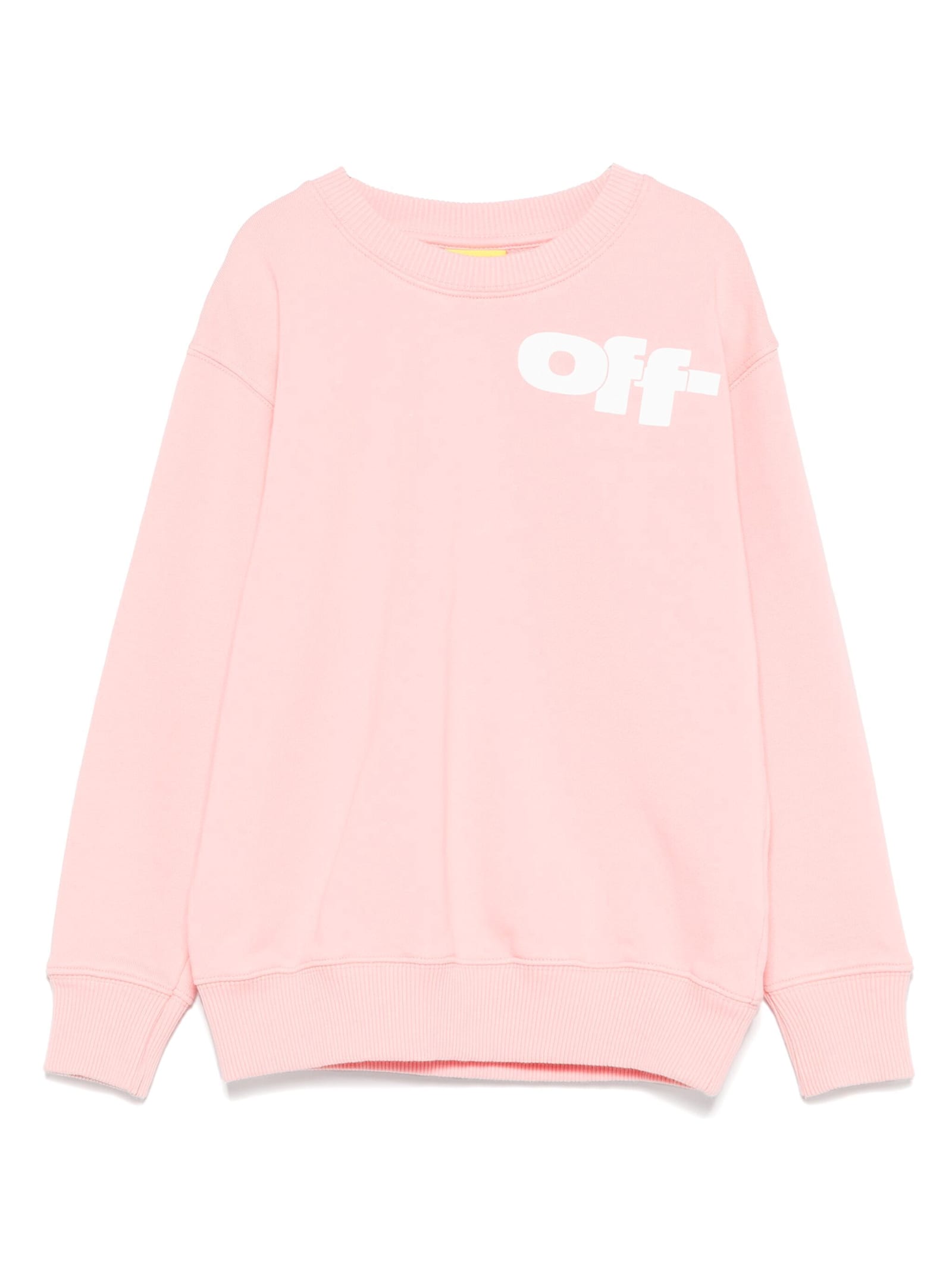 OFF-WHITE TYPE GRAPHIC CREWNECK 