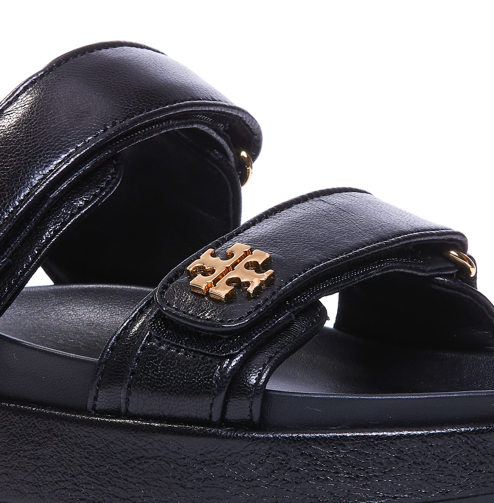 Shop Tory Burch Kira Sporty Sandals In Black