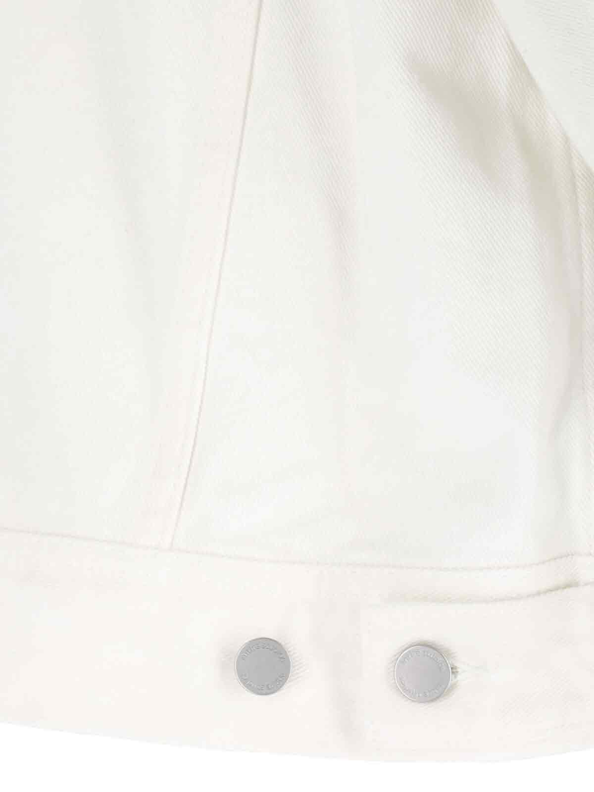 Entire Studios Gem Denim Jacket In White