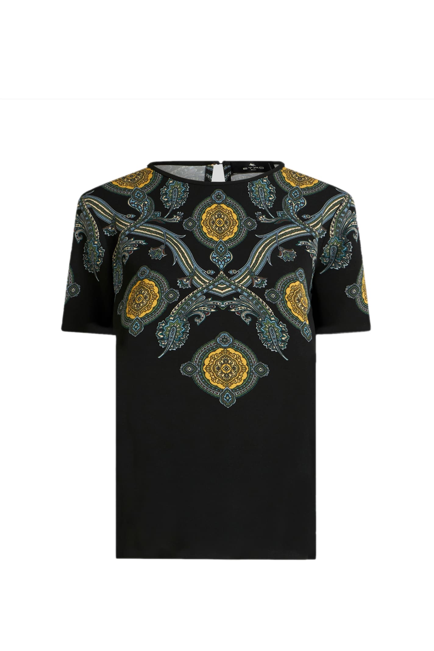 Shop Etro Top In Black