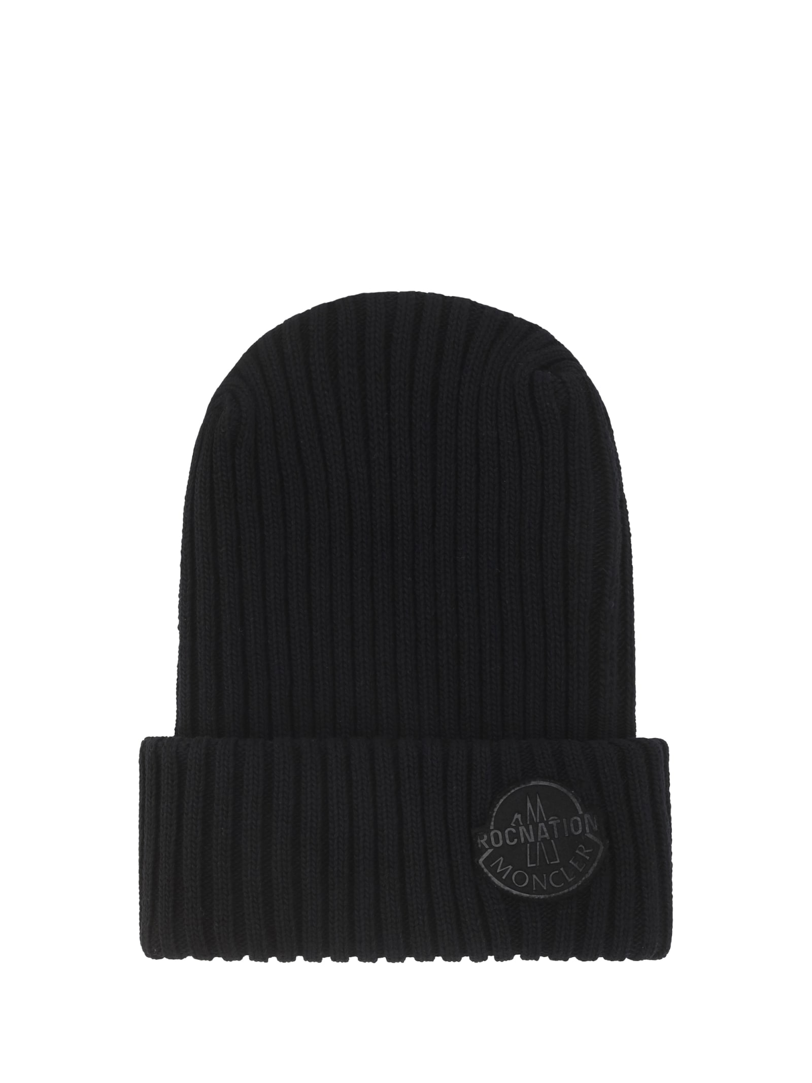 Shop Moncler X Roc Nation By Jay-z Beanie Hat In 999