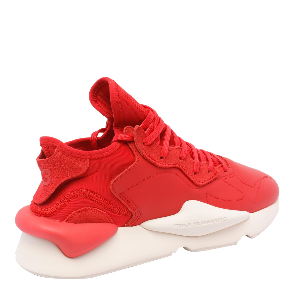 Y-3 Kaiwa Sneakers In Red