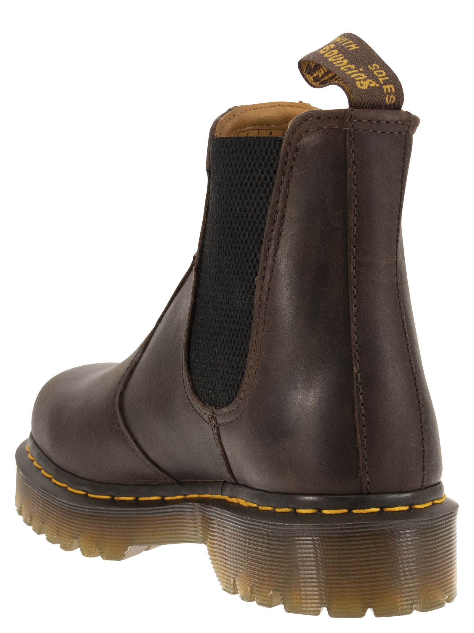 Shop Dr. Martens' 2976 Bex Chelsea Ankle Boots In Crazy Horse Leather