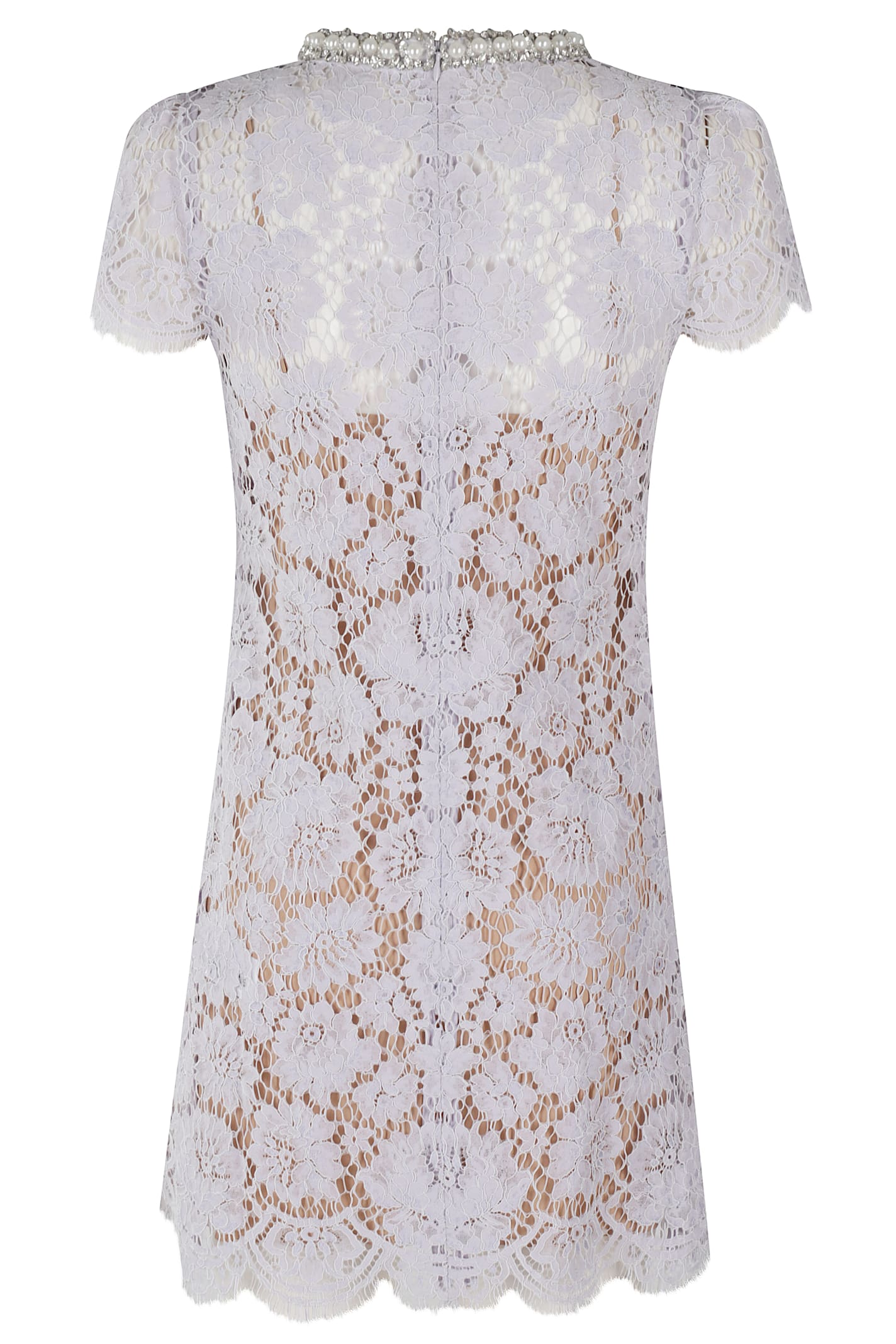 Shop Self-portrait Lace In Lilac