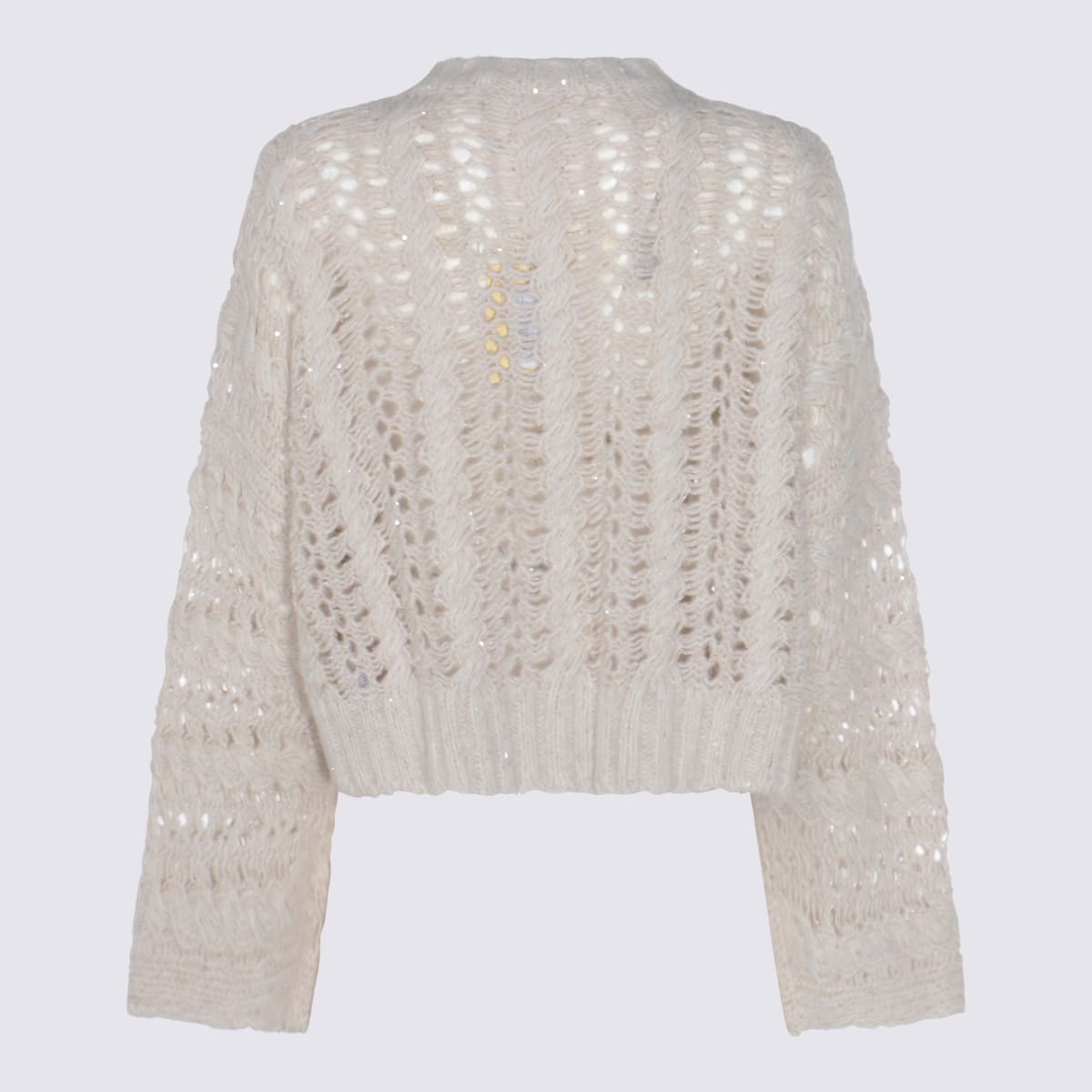 Antonelli Sweaters Light And Natural In Brown