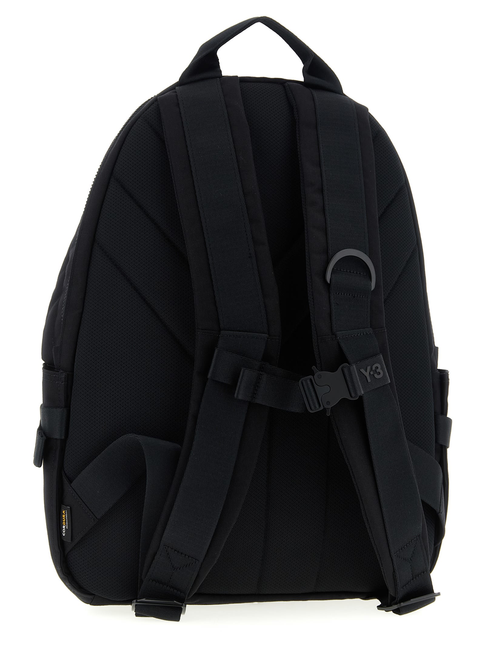 Y-3 Adjustable Straps Versatile Backpack In Black