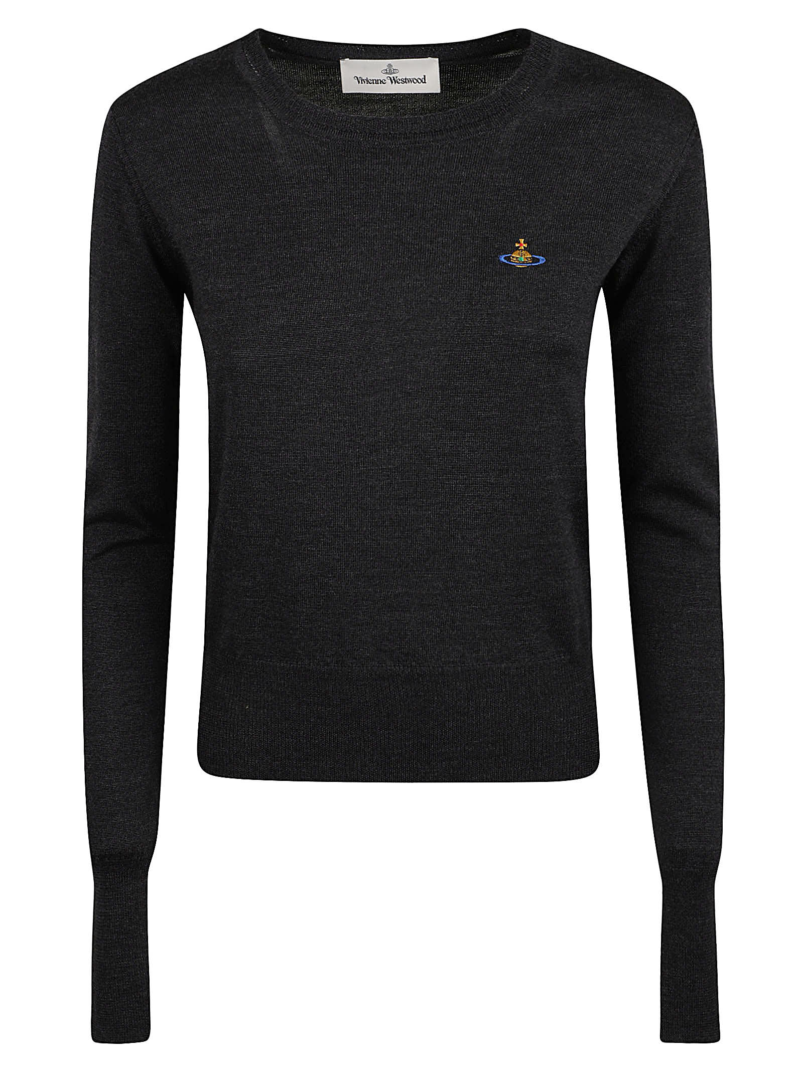 Vivienne Westwood Logo Embroidered Sweater