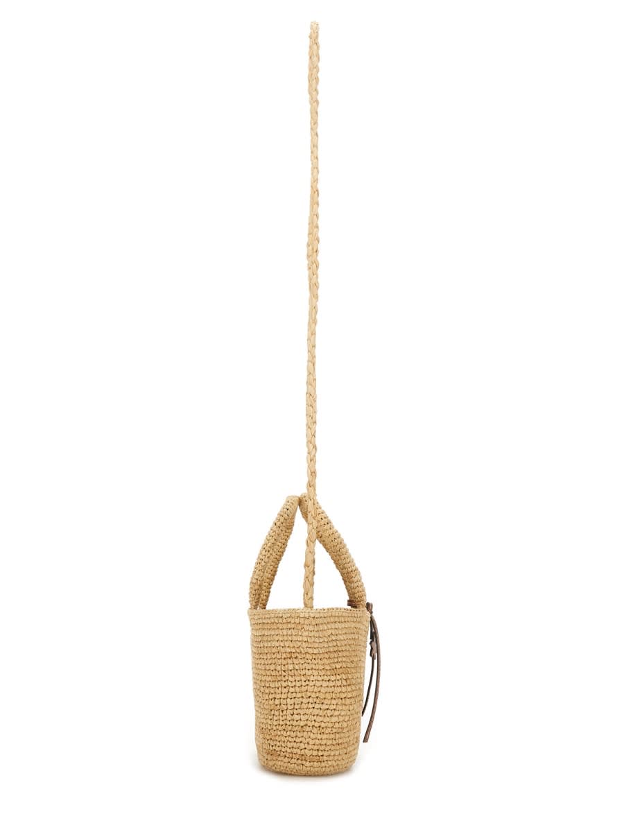 Manebi Sunset Micro Bag In Beige